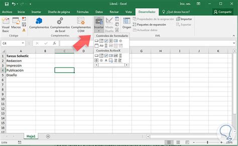 como poner un check en excel|Cómo insertar un Checkbox en Excel